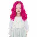 Ash Blonde Wig - Short, Wavy, Shoulder Length, Heat Resistant, Mixed Blonde Synthetic Hair for Girls, Cosplay & Party (12 Inch)