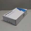 SNBTLA Matte-Black Front Door Handle - Modern Entry Door Lock Set with Deadbolt,Exterior Door Lever 3 Keys for Left & Right Hand Door (Black)