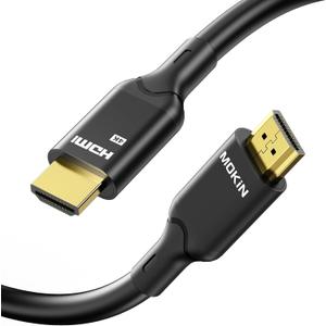 4 x MOKiN HDMI Cable, 3.94ft, 4K@60Hz, High-Speed 4K HDMI 2.0 Cord (18Gbps), 2160p, 48 bit, Compatible with TV/PS7/Xbox/Roku