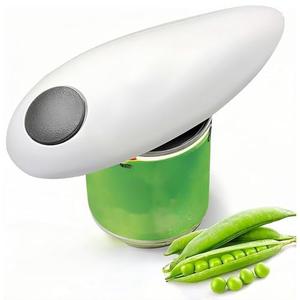Cooks Professional Electric Can Opener,Automatic Can Openers for Seniors, Arthritic Patients A Great Kitchen Gadget,Hands Free Operation Can Openers,One Touch Design (White)
