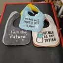 The Peanutshell Baby Boy or Girl Terry Bibs Set of 10-100% Cotton, Soft, Absorbent Baby Bibs, Unisex Toddler Boy or Girl Set, Newborn & Infant - Sunshine