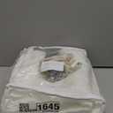 Madison Park Non-See-Through Privacy White Curtains 2 Panels, Light-Filtering Window Curtain with Back Tabs for Bedroom & Living Room, Lexus, 52" x 84"