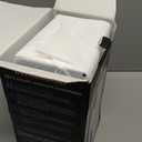 NineSky Dehumidifier,95 OZ Dehumidifiers for Home,(1000 sq.ft) Dehumidifiers for Basement Bathroom Bedroom with Auto Shut Off, Switchable 7 Colors Light(White)