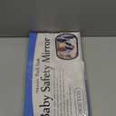 Baby Car Mirror, Safety Car Seat Mirror for Rear Facing Infant, Clear Wide View, 360Rotation, Easily Observe the Baby Move, Secure, Shatterproof, Crash Tested and Certified (Black)