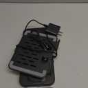 30W Foldable Fast Wireless Charger Stand for Multiple Samsung Device & Android, 6 in 1 Charging Station for Adjustable Tablet Stand with 7-Color Lights/Clock,Watch Charger Only for Galaxy Watch