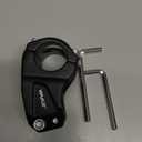 WAKE Bicycle Stem 31.8 mm 50 mm Bicycle Handlebar Riser 30 Degree Short Bicycle Handlebar Stem for BMX, MTB Mountain Bikes, Road Bike, Downhill