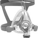 Full Face CPAP Mask, Full Set with Headstrap, Frame, Elbow and Cushion L Size