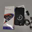 Wireless Car Charger Pad, LANSEMKU 15W Fast Wireless Charging Pad for Car, Non-Slip Smart Safe Phone Charger Mat with 20W Car Adapter, Compatible with iPhone 16 15 14 13 12 Pro Max AirPods, 30CM Cable