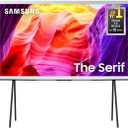 Samsung 43-Inch Class QLED 4K The Serif LS01D Series Quantum HDR Smart TV with 360 L-Shape Design, Anti-Reflection Matte Display, Detachable Easel Stand, Alexa Built-in (QN43LS01D, 2024 Model)