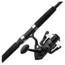 Penn Wrath II Spinning Reel and Fishing Rod Combo, 2500 Size Reel - 6'6" - Medium Light - 2pc