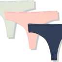 Tommy Hilfiger Women's 3pk Micro Thong, S