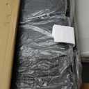 VECELO 3-Piece Small Kitchen Dining Table Set for 2, PU Padded Chairs, Easy Assembly, Brown