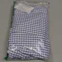 GIANZEN Mens Grade 4 Wrinkle-Resistant Plaid Button-Down Cotton Long Sleeve Regular Fit Gingham Dress Shirts, 3XL