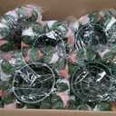 NUPTIO Large Flower Balls for Centerpieces - 10 Pcs 13.8in Diameter Dusty Rose & White Artificial Flower Ball Arrangement Bouquet Wedding Centerpieces for Tables - Fake Rose Flowers for Weddings Decor