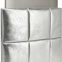 KAYOND 15-16 Inch Puffy Laptop Sleeve for MacBook Air 15 M4/M3/M2 2025-2023and MacBook Pro 16 in M4 2024,Silver