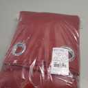 NICETOWN Thermal Insulated 100% Blackout Drape, Noise Reducing Performance Slider Curtain Panel with Black Lining, Full Light Blocking Patio Door Drapery (Burgundy Red, 1 PC, 100 inches x 84 inches)