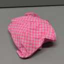 Jacquard Floral & Leopard Tankinis - Tankini Swimsuits for Women with Plunging Neck & Gingham Trim (Large, Light Pink)