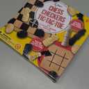 Regal Games - Reversible Wooden Board for Chess, Checkers & Tic-Tac-Toe - 24 Interlocking Wooden Checkers and 32 Standard Chess Pieces - for Age 8 to Adult for Family Fun (10.5 Inch - Reversible)