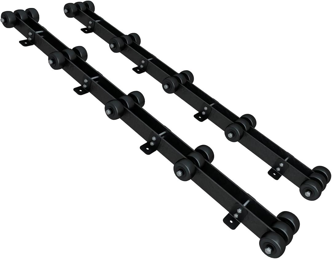 Heavy Duty Boat Trailer Roller,Steel Bottom Support,Withstand 2000 LBS Boat Storage Trailer,Trailer Roller, Heavy Duty Boat standsfor Dinghy, Sailboat