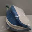 Olumoon Cervical Neck Pillow - Ergonomic Memory Foam Contour Pillows for Side, Back & Stomach Sleepers, Cervical Pillow for Neck Support Sleeping with Breathable Cover (Grey&blue)