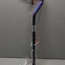 Medline Gel Grip Aluminum Cane with Offset Handle, Adjusts 29-38", 300 lbs. Capacity, Black - for Men & Women, Foot & Leg Injuries, Mobility, 1 Ct.