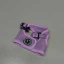 EcoBark Teacup Dog Harness - Step in Luxury Dog Harnesses for Teacup Breed Dogs - Reflective and Adjustable Mini Body Halter Vest -Tiny Soft Mesh Toy Breed Harness (Lavender, XXS) (XXS- 4 to 5 lbs- Chest Up to 11 in (Pack of 1))