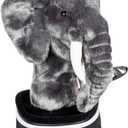 Daphne's Headcovers Elephant Driver Headcover | Premium Driver Headcovers | Funny Golf Club Covers | Stylish Protection for Your Clubs | Men's Golf Gear | Driver Headcover for Men and Women