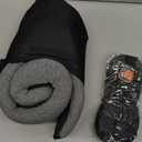 2025 New Travel Pillow, Neck Pillow Airplane, Memory Foam Travel Neck Pillow, Airplane Travel Essentials, Light Gray