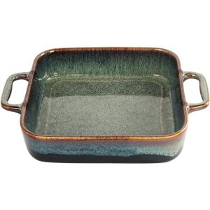 10" x 10" Porcelain Square Casserole Dishes - Baking Dish for Oven, 2.7 QT Ceramic Lasagna Pans, Oven Safe Bakeware for Kitchen Cooking, Cake, Banquet and Dinner