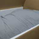 MAXYOYO Folding Sofa Bed, Convertible Chair Couch, Floor Bean Bag Sofa, Grey