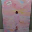 Framed Pink Jesus Walking On Water Wall Art Christian Canvas Prints 16x24in