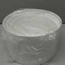6Pack White Buffet Risers and Stands, Acrylic Food Risers for Buffet Table, Nesting Display Stand Shelf for Party Catering & Dessert, White Risers for Display for Food, Jewelry & Collectibles