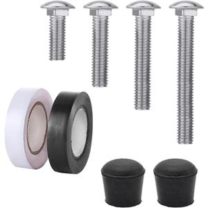 Color Guard Flag and Pole Set,Color Guard Weight Anchor Set,Heavy Duty Flag Pole Cap,Color Guard Tape for Color Guard Flag and Pole (8pcs)