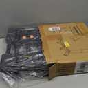 Folding Hand Truck 500lbs, Portable Heavy Duty Dolly Cart, 6 Wheels Collapsible Luggage Cart with 2 Elastic Ropes - Compact Trolley Cart for Easy Moving - Ideal Hand Cart for Travel and More (1.70, Black)