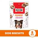 Milk-Bone Dunkin Vanilla Glaze Flavor Dog Biscuits with Other Natural Flavors, 8 Oz. Bag (EXP 09/28/26)