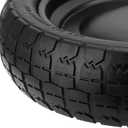 2 Pack 13 Inch Flat-Free Tires for Gorilla Cart, Heavy Duty Solid Replacement Wheels With 5/8 Inch Bearings for Wheelbarrow, Trolleys, Hand Trucks, Utility Carts
