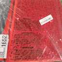 Fitted Christmas Tablecloth with Elastic Edge, Table Cover, Vinyl Flannel Backed Tablecloth Fits 45"-56" Round Tables for Christmas Dinner