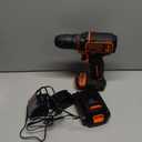 BLACK+DECKER 20V MAX Cordless Drill/Driver Kit with Battery, Charger, and Double Ended Bit (BDCDD120C)