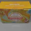 BRIOBITE Ice Cream Maker Machine Premium Electric Mini Maker Machine with Low-Noise Operation, Rechargeable, Perfect for Gelato, Sorbet & Frozen Yogurt, Easy to Clean, Silver