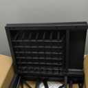 Storage Rack Kitchen Baker's Rack - 3 Tiers 4 Baskets, Utility Coffee Bar, Air Fryer Stand with Steel Mesh Baskets