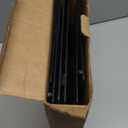 OPNICE Desk Organizer, 5-Tier Paper Organizer Letter Tray with Magazine Holder, Office Desk Accessories & Workspace Organizers, Desktop File Organizer for Office Supplies Storage, Black (15.5" x 9" x 10.3")