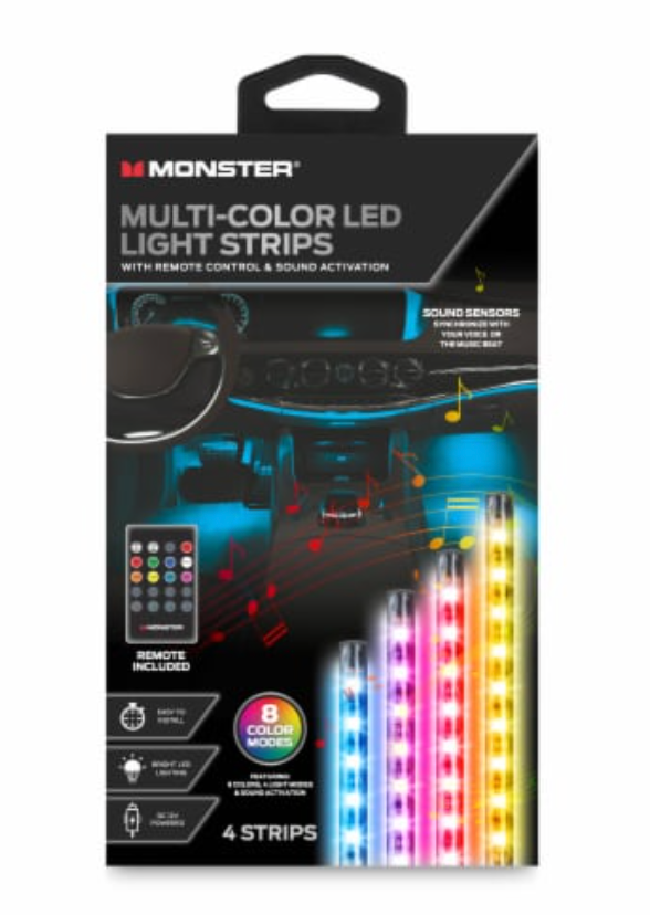 Monster Multi-Color LED Light Strips