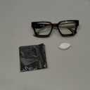 livho Oversized Eyewear Frame for Woman and Men - Rectangle Fashion Glasses for Computer, Chic Preppy Frame (*Coco Tortoise)