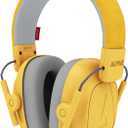 Alpine Muffy Kids - Hearing Protection - CE & ANSI Certified - Adjustable for Ages 3-16 years - Noise Cancelling Headphones - 25dB Sound Reduction Ideal for Protection and Concentration Aid - Yellow