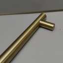 Amerock BP54026BBZ | Golden Champagne Appliance Pull | 24 inch (610mm) Center-to-Center Cabinet Handle | Bar Pulls | Furniture Hardware