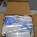 Fygrip Vacuum Storage Bags with Hand Pump, Plastic Packaging Bags, 80% Space Saver Vacuum Seal Bags for Clothing, Travel Lugggage, Blankets, Comforters, 20 Combo