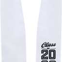 Endea Graduation Class of 2024-2026 Stole With Classic Tips - Unisex Adult - 62" Long - Graduation Sash