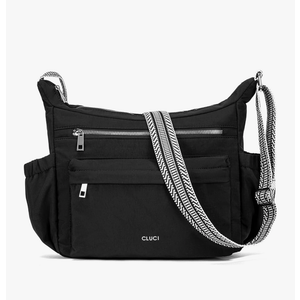 CLUCI Travel Purses for Women, Waterproof Nylon Crossbody Bags for Woman Trendy, Anti Theft Shoulder Bag for Ladies