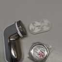 BEAUTURAL Fabric Shaver and Lint Remover, Sweater Defuzzer with 2-Speeds, 2 Replaceable Stainless Steel Blades, Battery Operated, Remove Clothes Fuzz, Lint Balls, Pills, Bobbles Gray