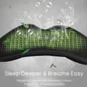 Sleep Mask with Headphones Bluetooth 5.4, TOPOINT 3D Eye Mask Blackout with Soft Bamboo Cotton for Side Sleepers Women Men, Sleep Headphones Earphones HD Speaker Microphone for Travel Meditation Gift